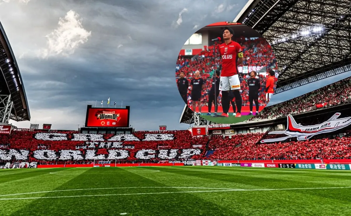Así fue la despedida de los hinchas japoneses.