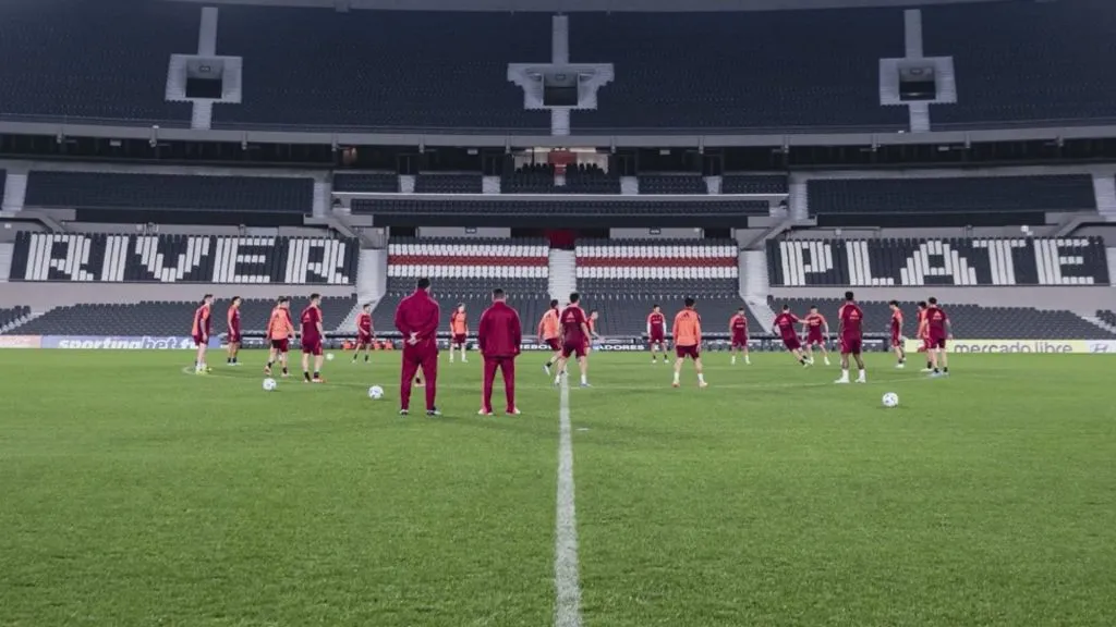 River retoma el trabajo antes de comenzar el Mundial de Clubes en los Estados Unidos. (Prensa River)