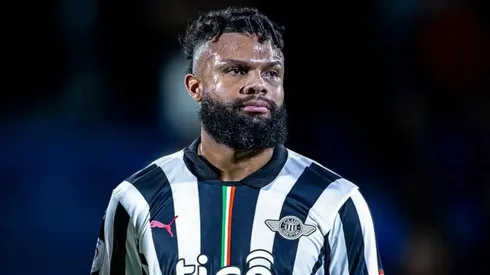 Thomas Gutiérrez, el ex River que juega en Libertad.