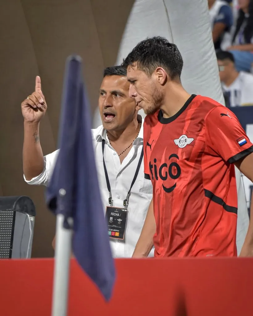 Sergio Aquino, DT de Libertad de Paraguay.