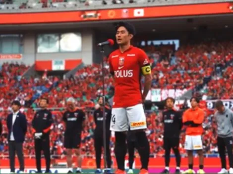 El discurso del capitán del Urawa Red Diamonds antes de debutar con River