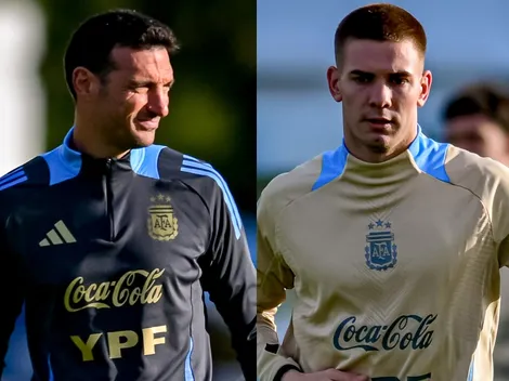 Scaloni: el consejo que le dio a Mastantuono y deja intranquilo a Gallardo