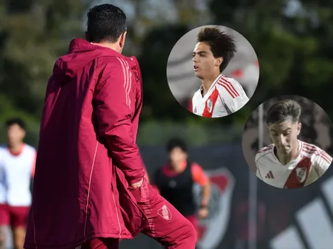 Gallardo subió a dos juveniles a la Primera de River: quiénes son