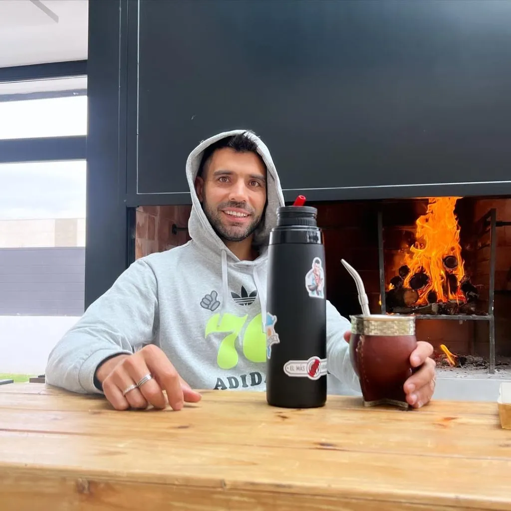 Augusto Fernández, ex jugador de River, hoy representante de futbolistas.