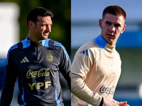 La decisión de Scaloni con Mastantuono en medio de su pase al Real Madrid