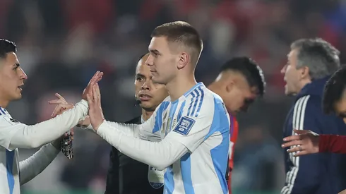 Mastantuono hizo su debut con Argentina.