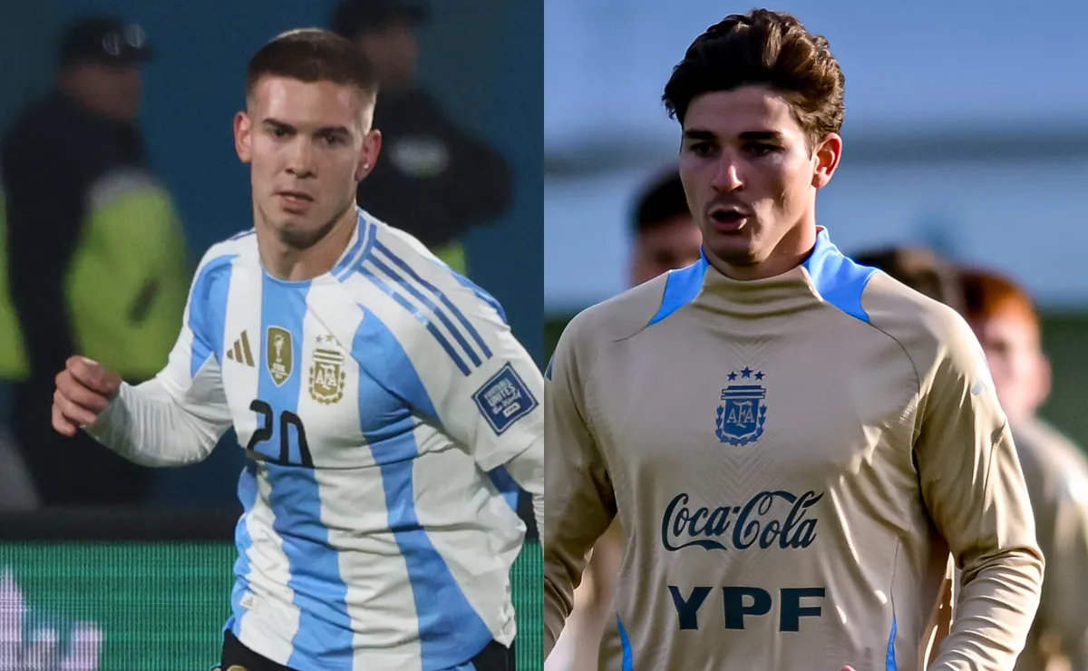 Julián Álvarez habló de Mastantuono.