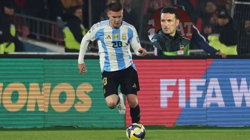 Scaloni bancó a Mastantuono.