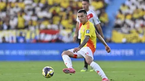 Kevin Castaño, titular en Colombia - Perú.
