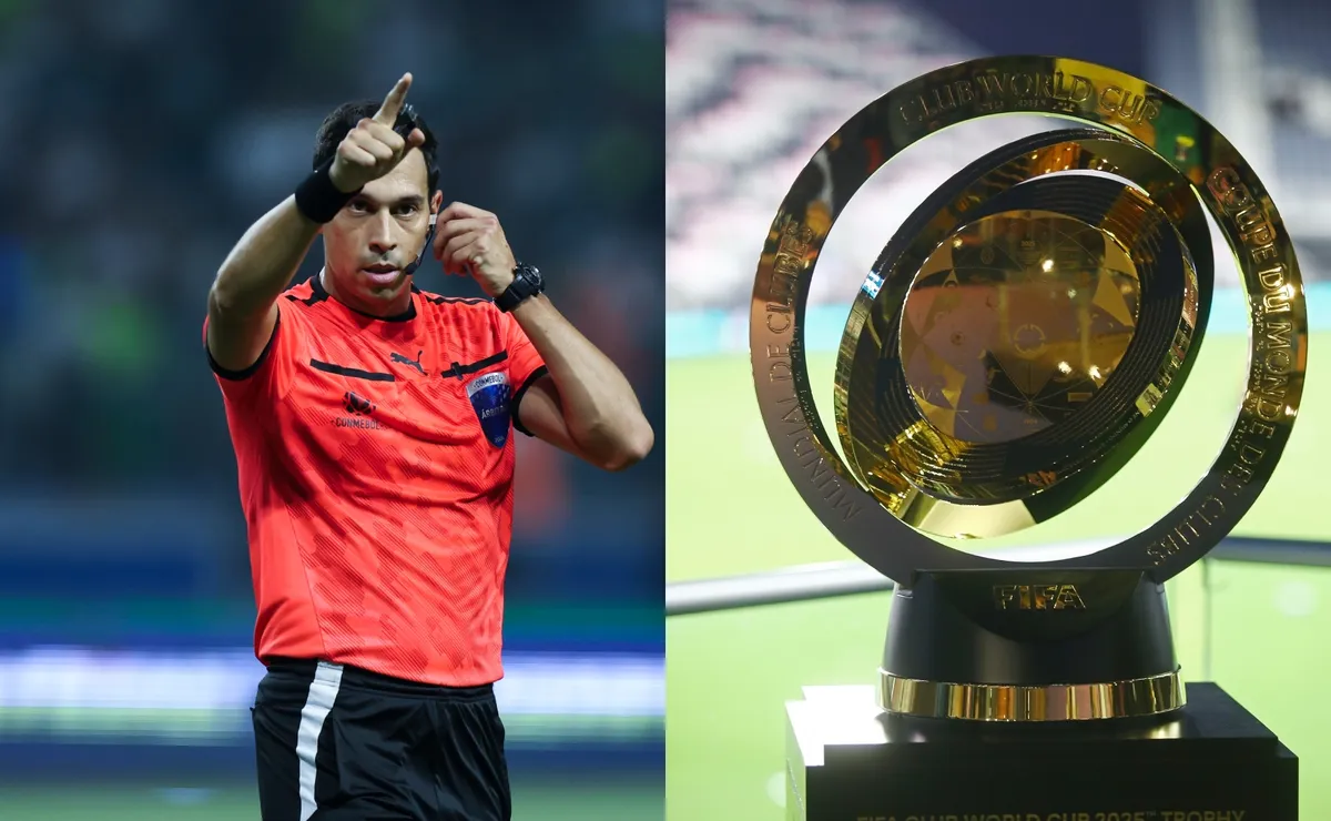 Facundo Tello, uno de los árbitros argentinos en el Mundial de Clubes.
