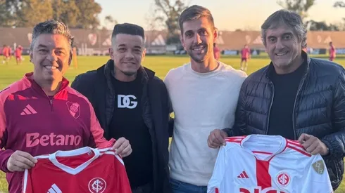 D'Alessandro pasó por el entrenamiento de River.