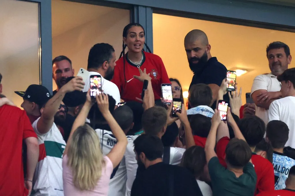 Desde que son pareja en 2021, Georgina acompañó a Cristiano en cada uno de sus desafíos deportivos.