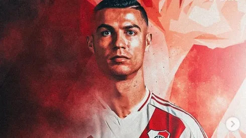 Los hinchas del Madrid piden por Ronaldo en River.