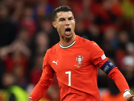 Mientras lo vinculan con River: gol y título para Cristiano Ronaldo con Portugal