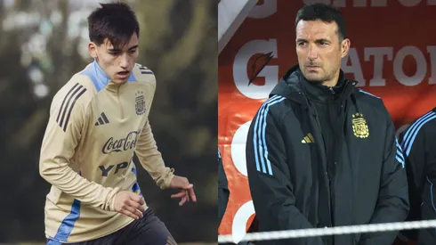 Qué dijo Scaloni de Subiabre.