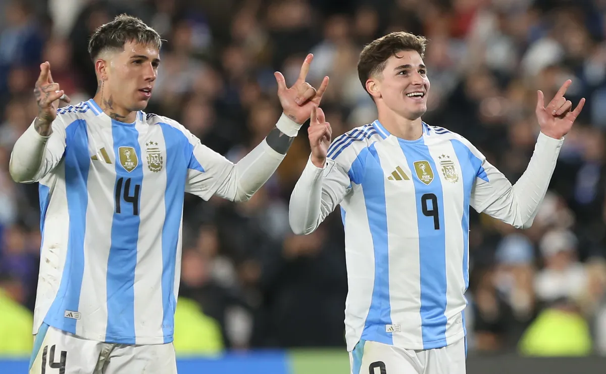 Julián Álvarez y Enzo Fernández, dos que supieron brillar en River.