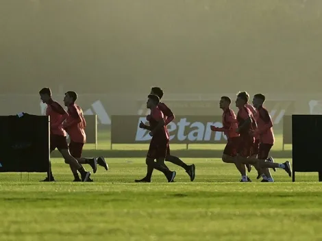 Gallardo sonríe: el jugador que volvió a entrenar con River de cara al Mundial de Clubes