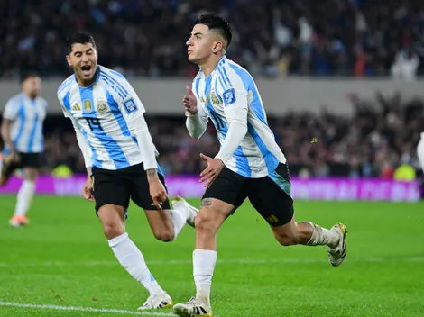 VIDEO | El gol de Thiago Almada para que Argentina empate con Colombia