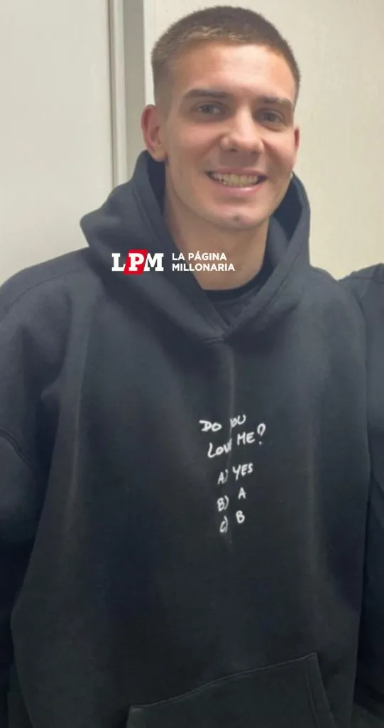 Mastantuono en la revisión médica para jugar en Real Madrid.