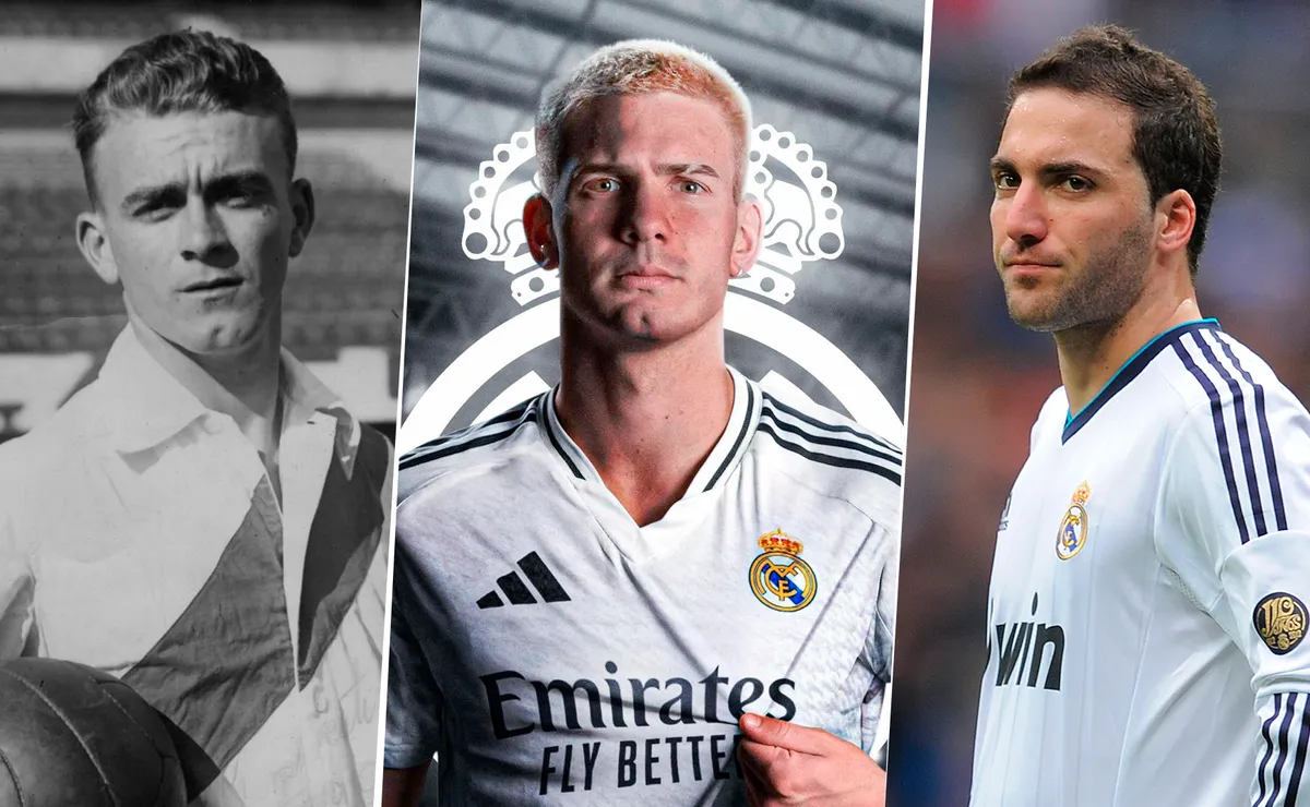 14 jugadores pasaron por River y Real Madrid.