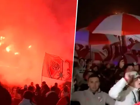 Antes del Mundial de Clubes: banderazo de los hinchas para despedir al plantel