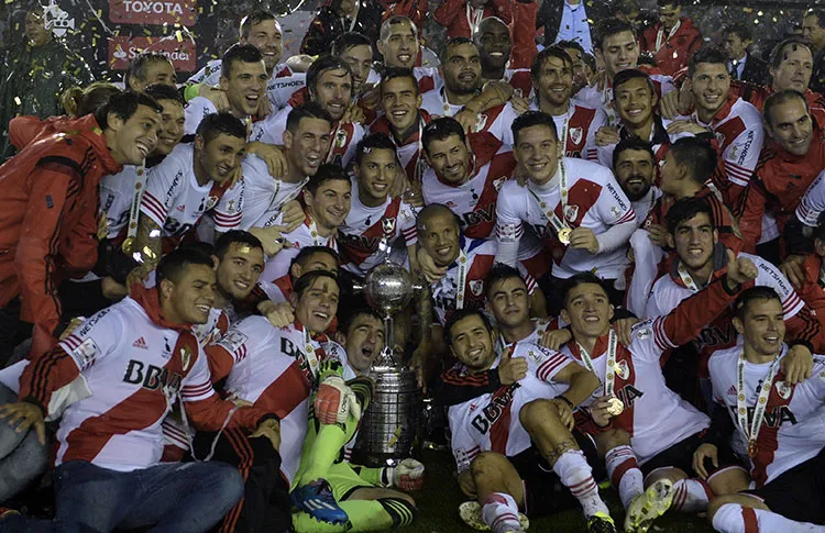 River jugó el Mundial de Clubes 2015 tras ser campeón de la Copa Libertadores de ese año.