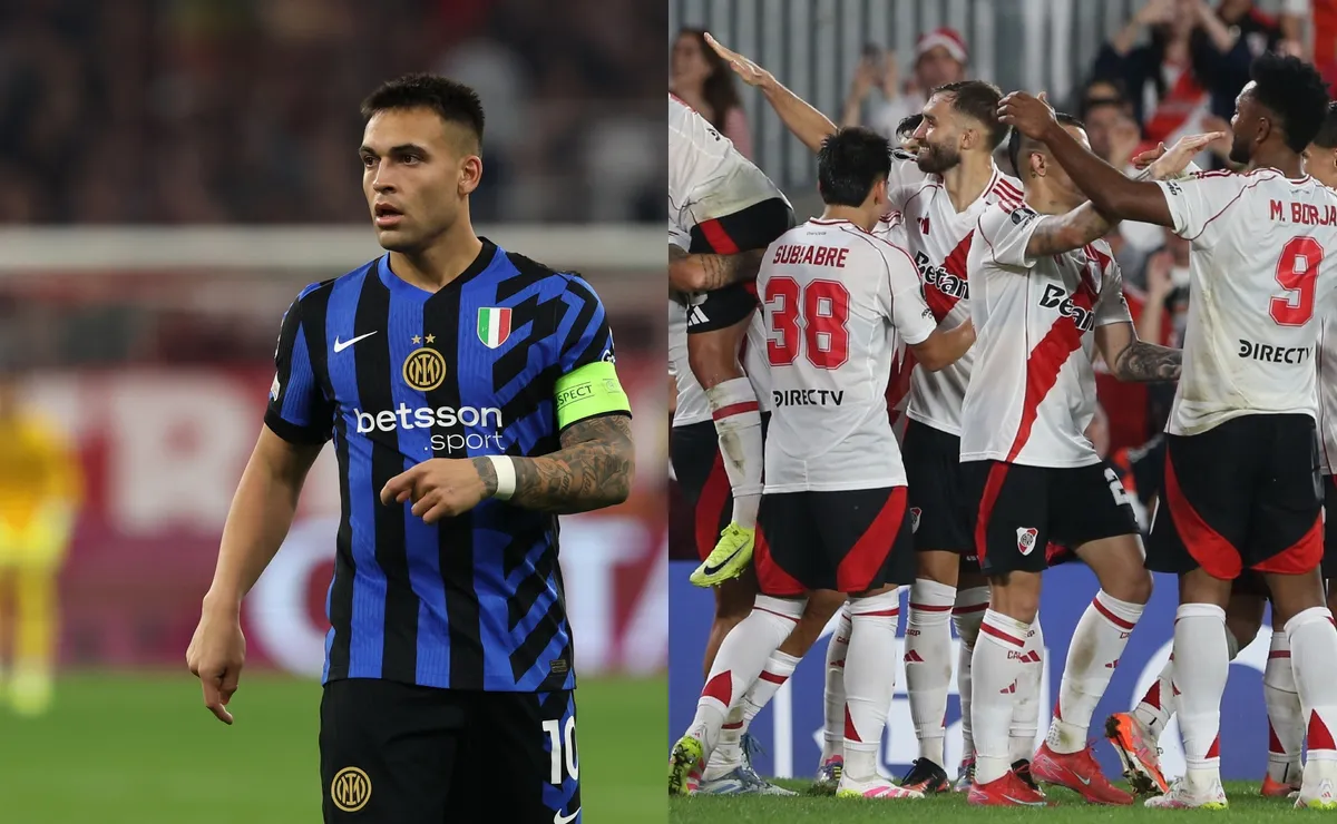 Lautaro Martínez habló de River.
