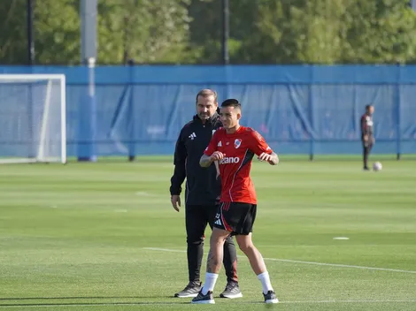 El jugador de River que se entrenó diferenciado al llegar a Seattle