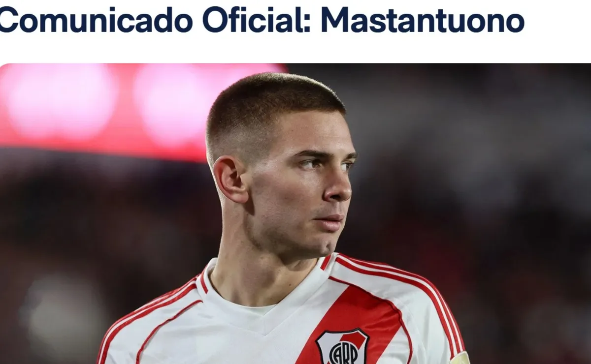 Real Madrid oficializó la compra de Franco Mastantuono.