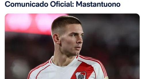 Real Madrid oficializó la compra de Franco Mastantuono.