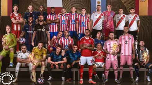 El póster de FIFA que River protagoniza.