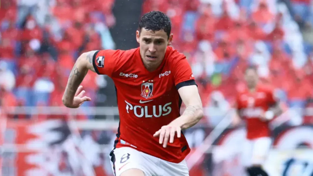 El brasileño es de las figuras de Urawa.