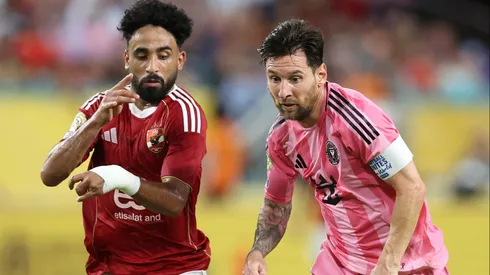 Messi debutó en el Mundial de Clubes.