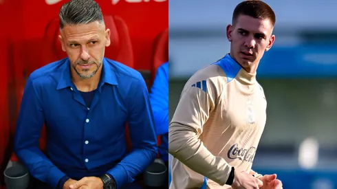 Demichelis habló de Mastantuono.