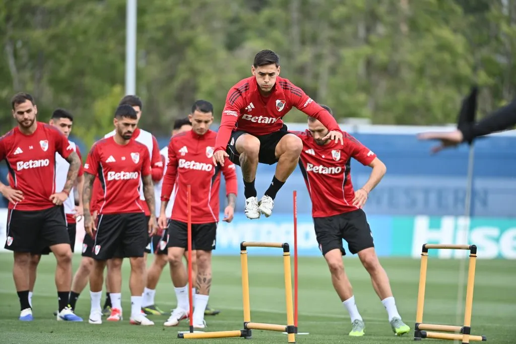 River se prepara para el debut. (River prensa)