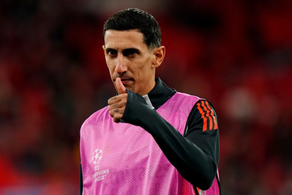 Di María comienza a despedirse de Benfica ante Boca. (Getty)