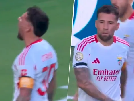VIDEO | Otamendi, confeso hincha de River, le gritó el gol a la tribuna de Boca
