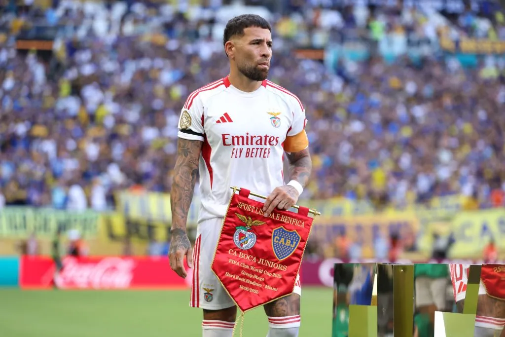 Otamendi empató el partido ante Boca. (Getty)