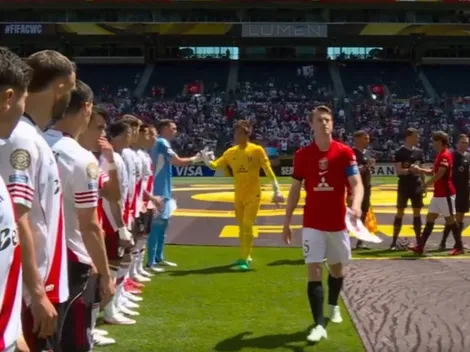 Video: la irrespetuosa actitud del capitán de Urawa Red con los jugadores de River