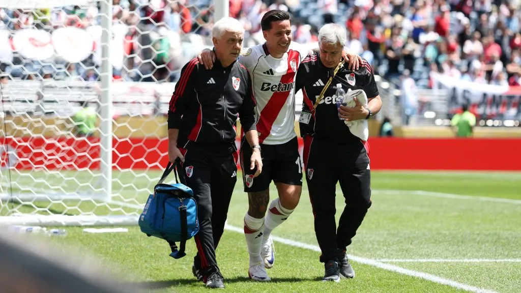 Driussi se lesionó el 17 de junio.