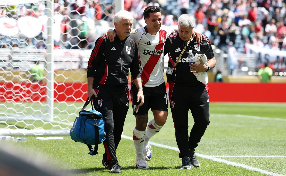 Driussi se lesionó el 17 de junio.