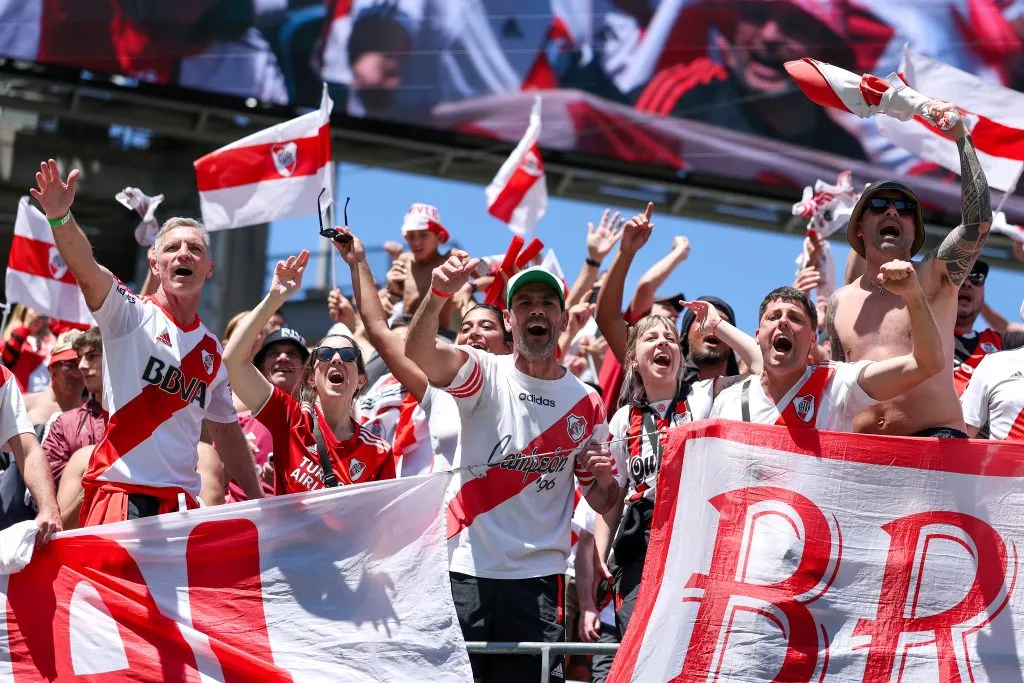 La gente de River viajó hasta Seattle pese a todo. (Getty)