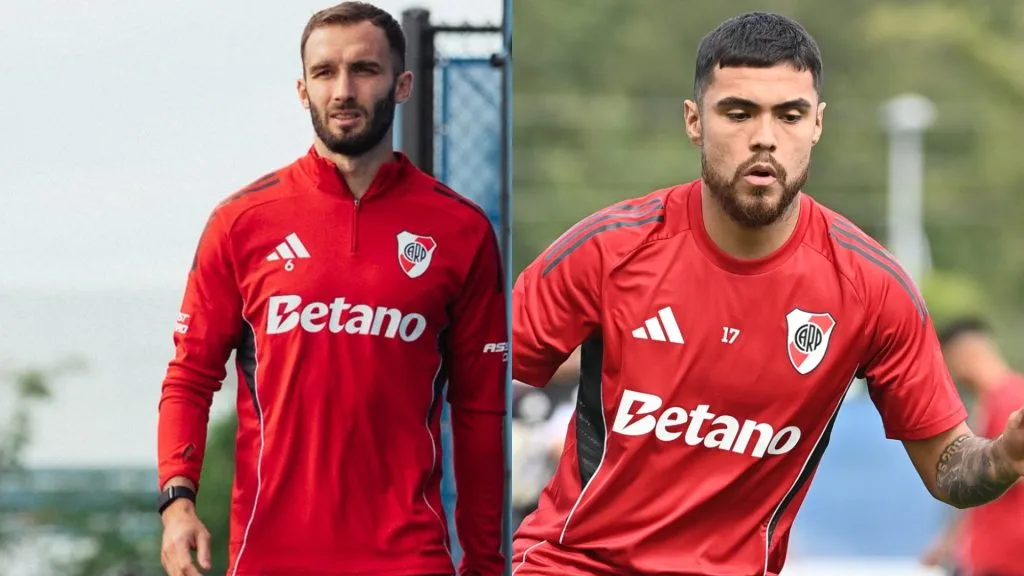Los defensores serían la dupla de River.