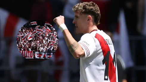 El mimo de Colidio a los hinchas.