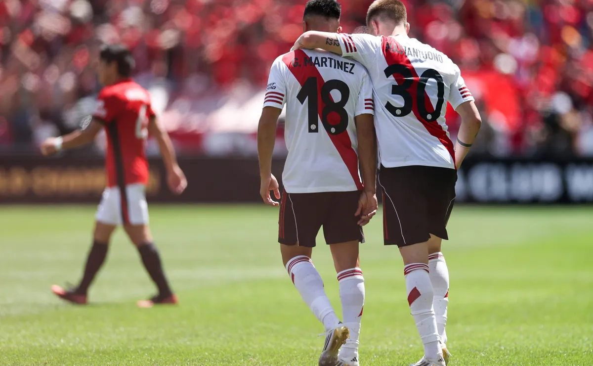 Pity Martínez hizo historia en River.