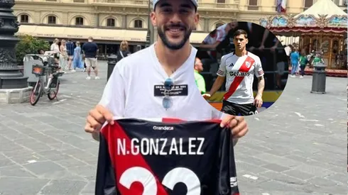 Nico González volvió a hacerle un guiño a River.