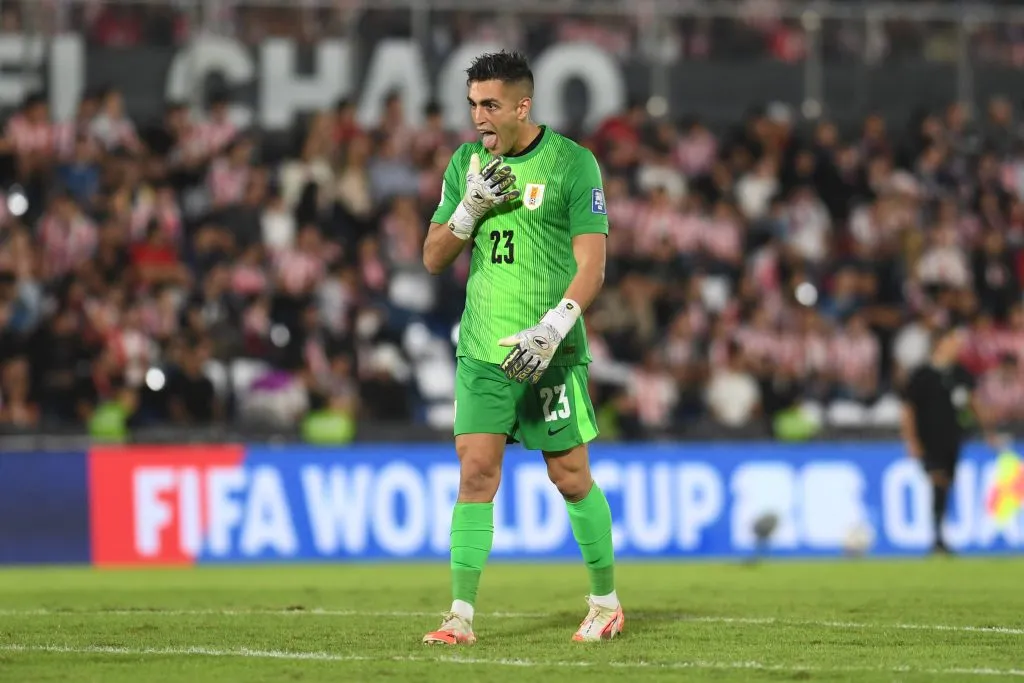 Santiago Mele, ex Unión y de la Selección de Uruguay, nuevo arquero de Monterrey.