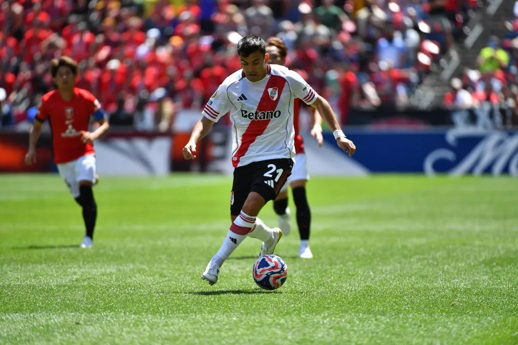 Acuña dio dos asistencias ante Urawa Red.