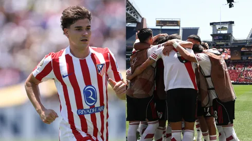 Julián Álvarez habló de River.