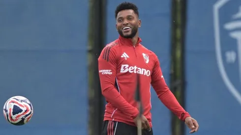 Qué subió Borja a horas del partido.